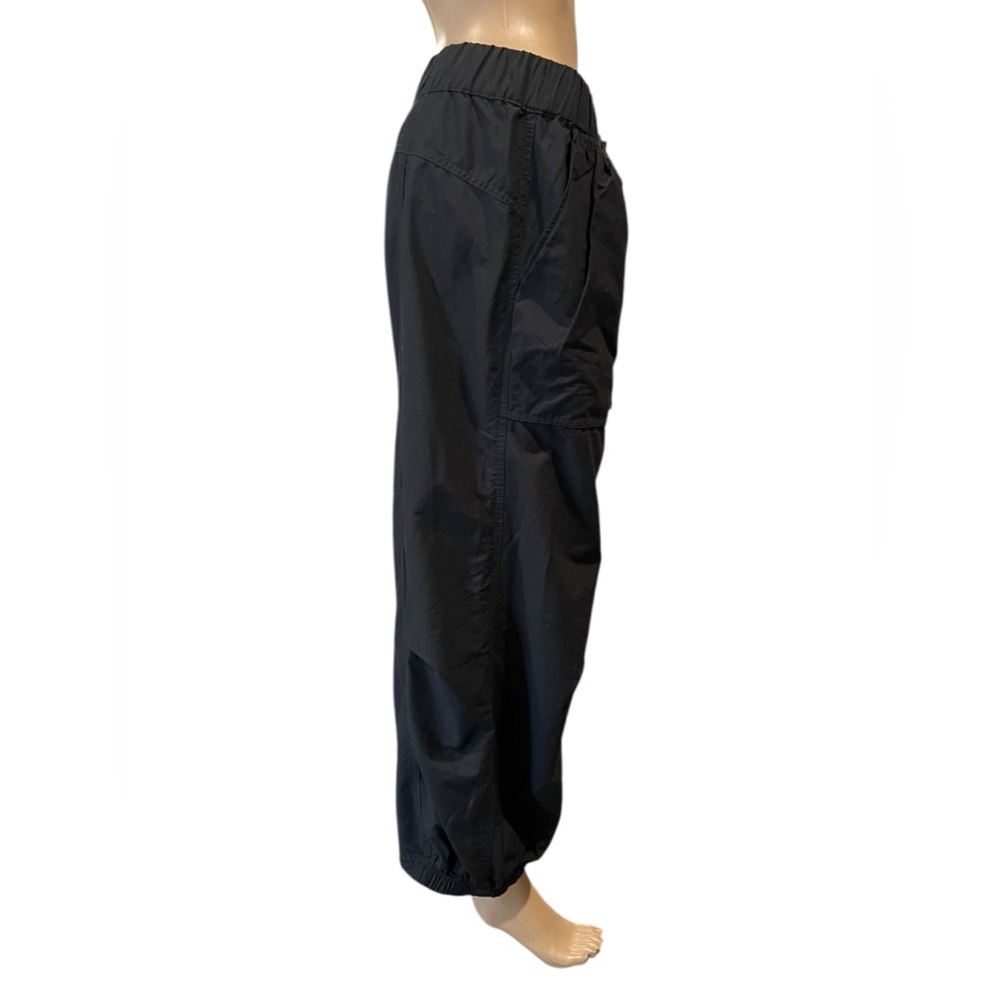 Free People FP Movement Black Pants Womens Offsides Belt Buckle Pockets Size S - Picture 8 of 14